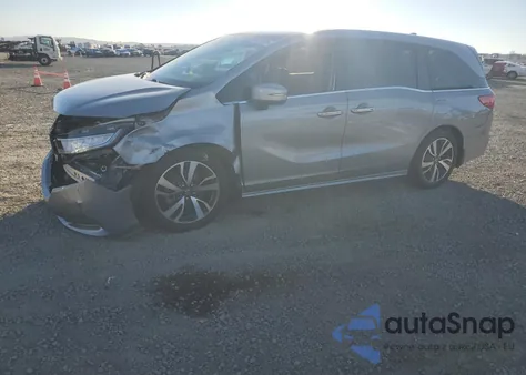 2022 Honda Odyssey Touring from USA, damaged, VIN 5FNRL6H86NB056268